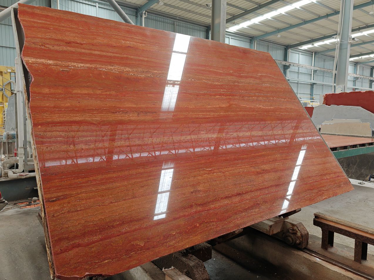 Red Travertine Stone
