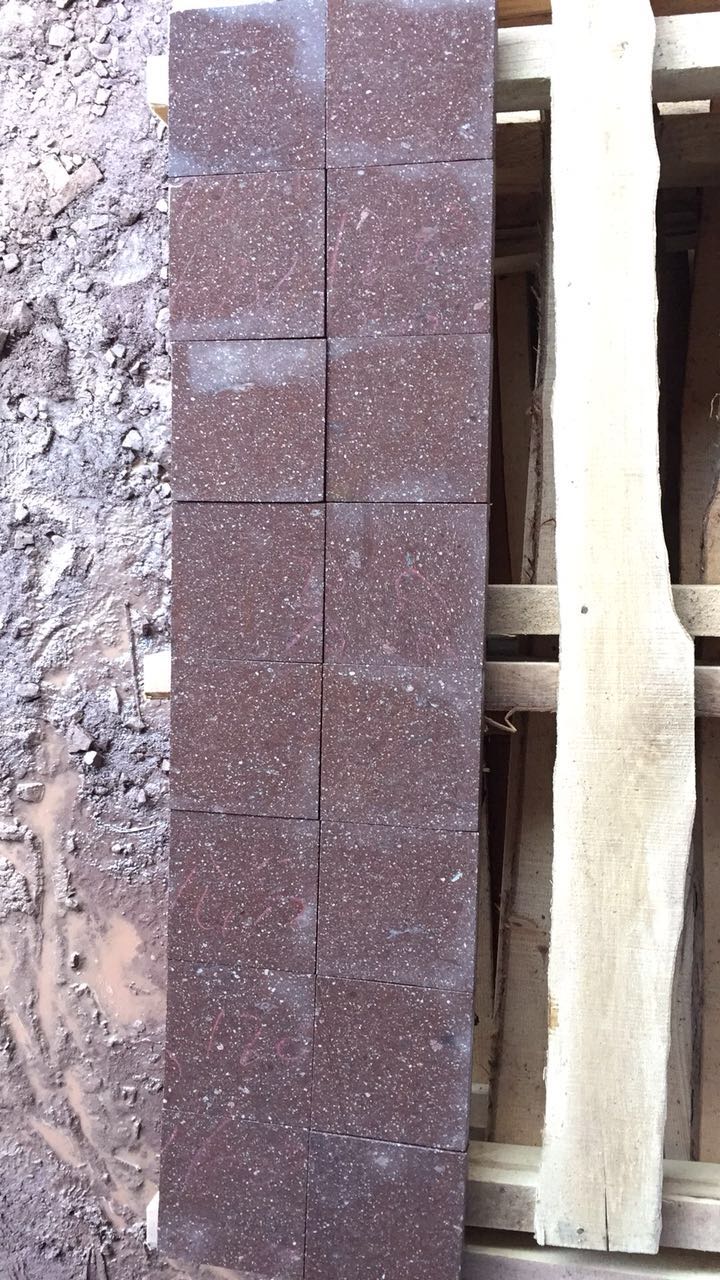 TS Red Granite Chinese Red Cobble