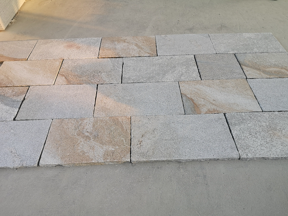 Antique Paving Granite Paving Mixed Color Granite Tiles