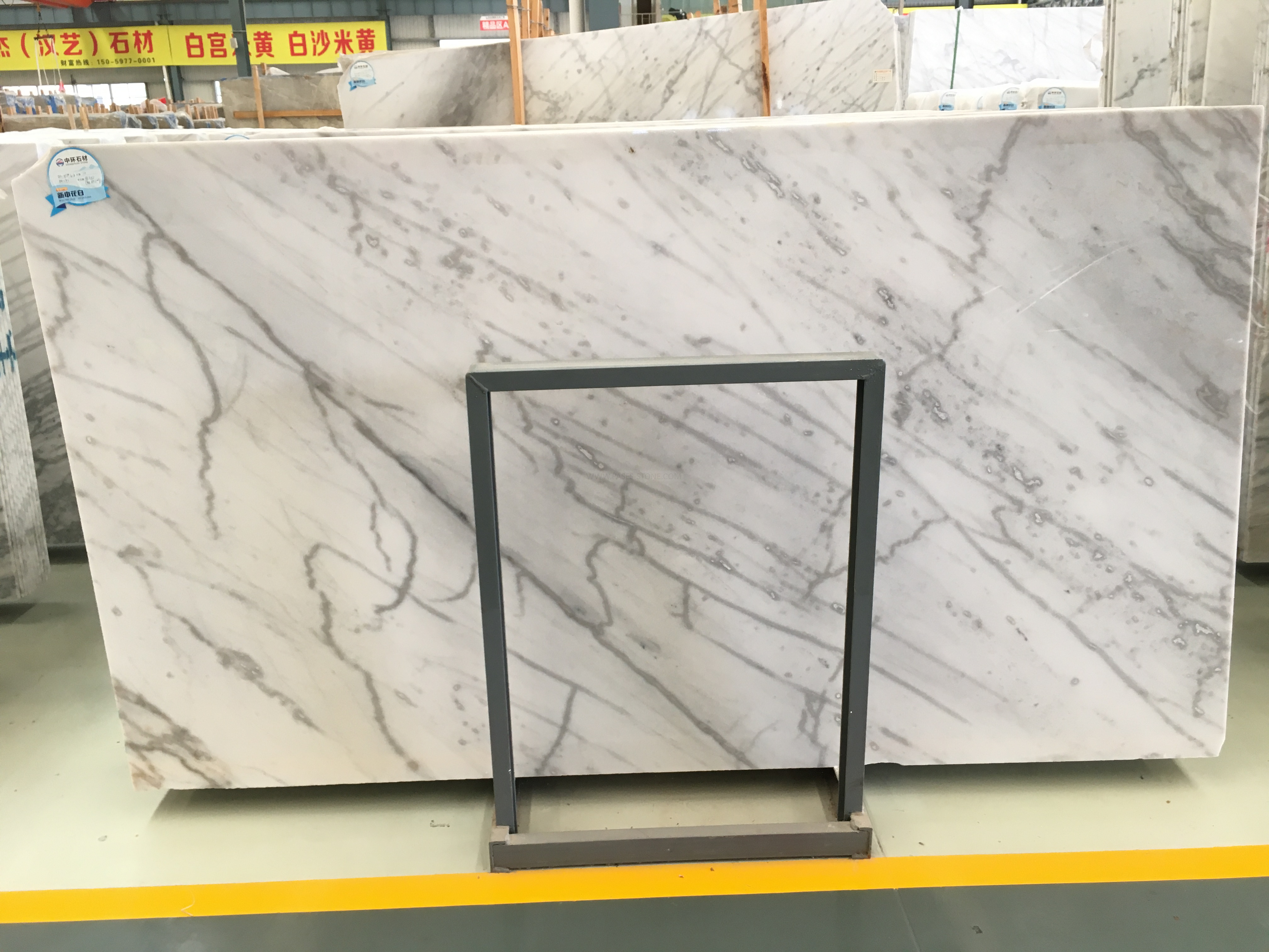 White Marble Slabs Cararra White