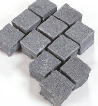 G654 Natural Cobble Stone Natural Split Surface Dark Grey Cube Stone