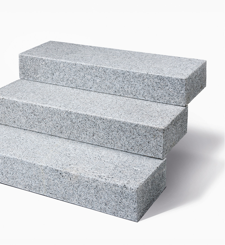 G603 Grey Granite Steps Flamed surface Granite Stairs Good Price