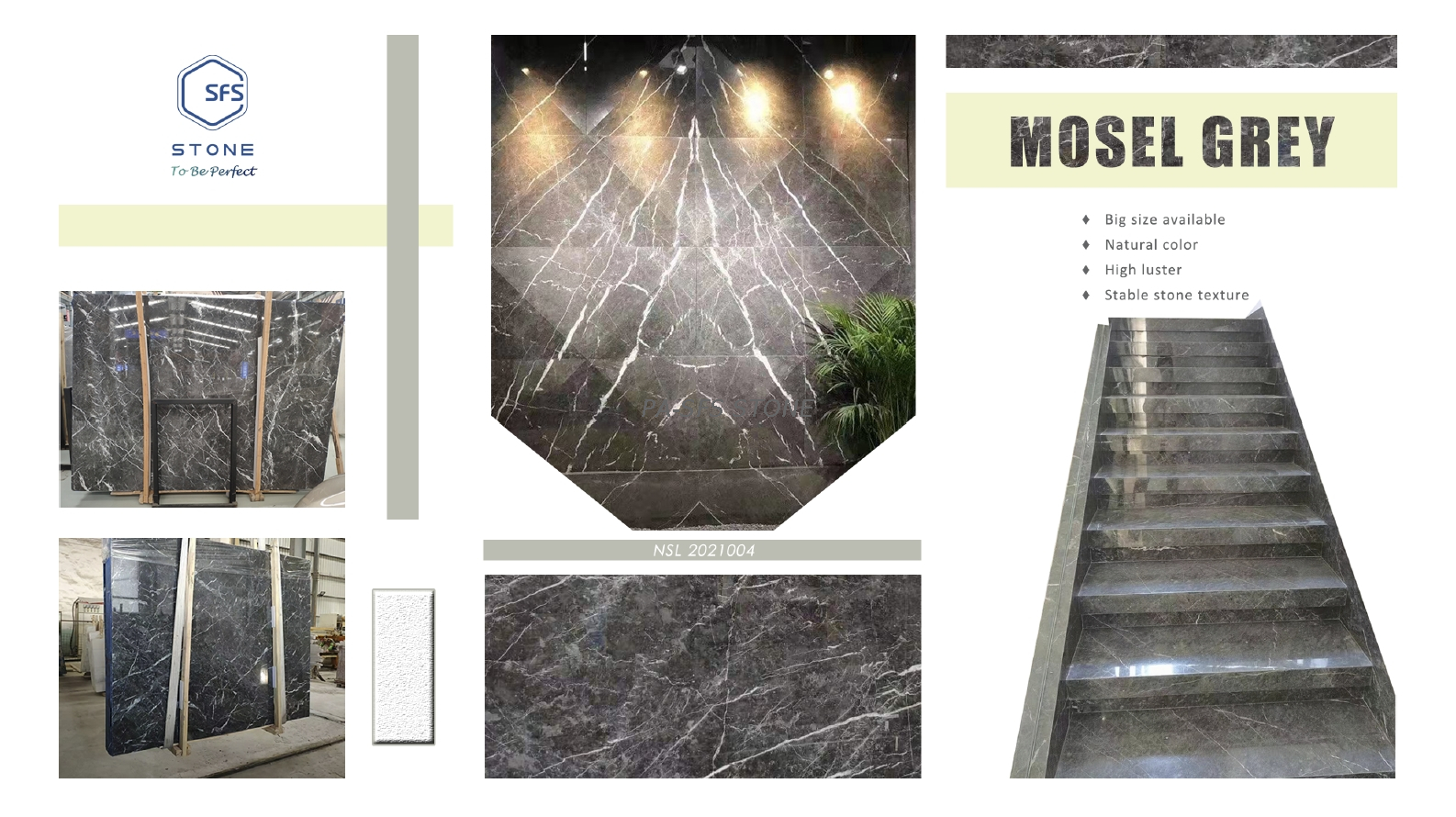 Mosel Grey Marble Slabs Marble Projects