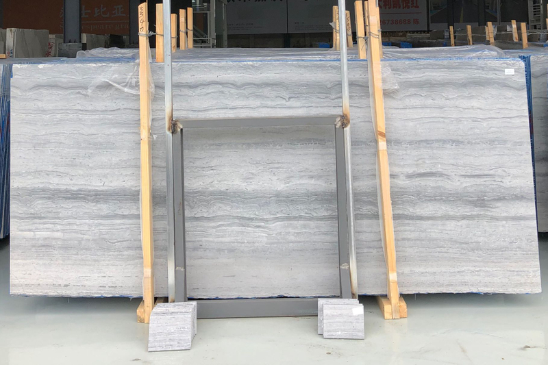 Blue Wooden Marble Chinese Marble Slabs High Quality Good Price