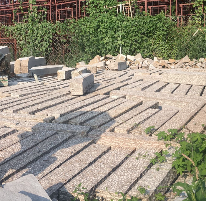 G354 Kerbstone Granite Kerbstone Red Granite Kerbs Cheap price
