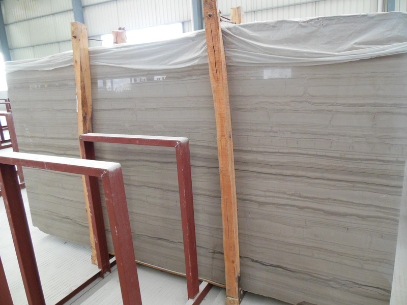 Athens Grey Marble Wooden Marble Slabs High Quality Good Price