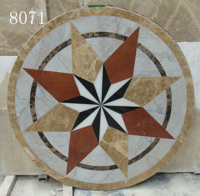 Marble Patterns Mixed Marble Waterjet Pattern Marble Products 8071
